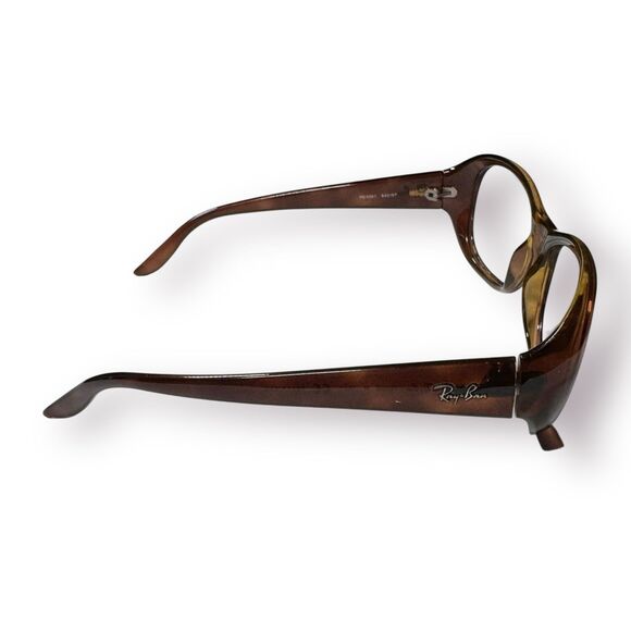 Ray-Ban RB4061 642/57 Sunglasses Frame Brown Crystal Tortoise Italy Women's - Picture 5 of 9